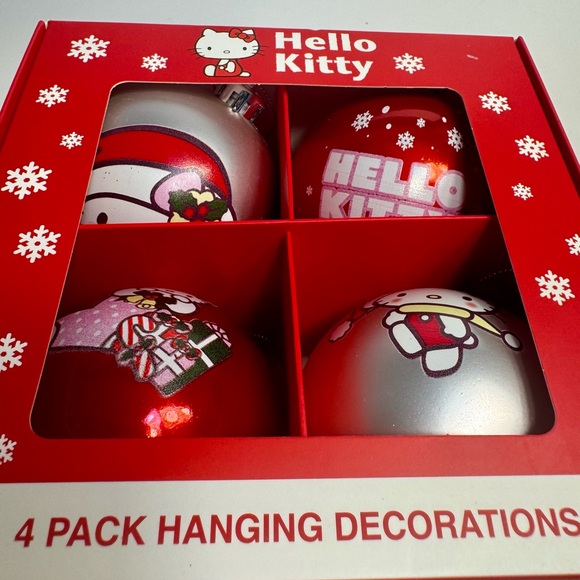 NWT. Disney Primark ornament set of 4 Hello Kitty - Picture 8 of 11